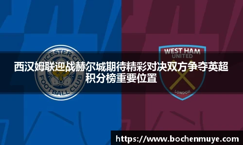 西汉姆联迎战赫尔城期待精彩对决双方争夺英超积分榜重要位置
